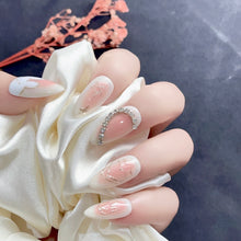 Load image into Gallery viewer, Handmade custom nail art wears nail flashes and high-quality fake nails(AX008)