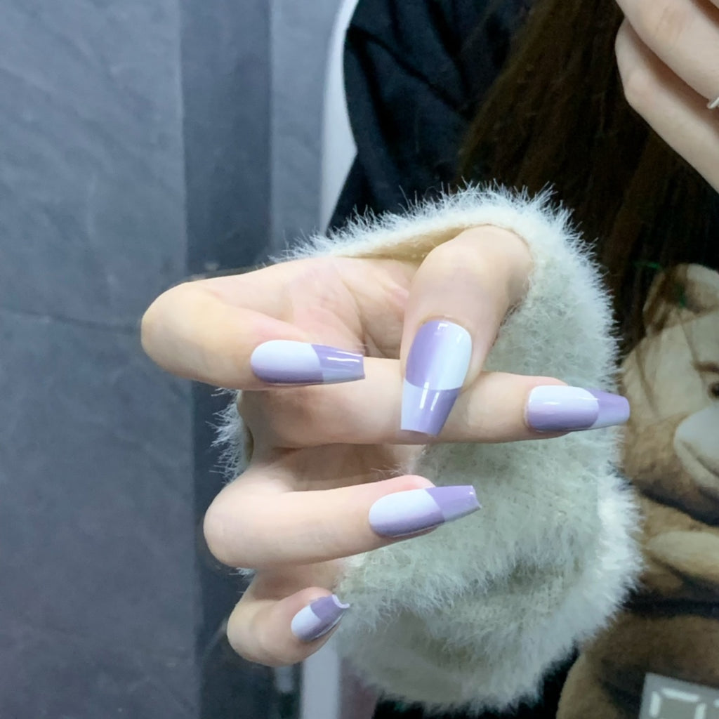Handmade custom nail art wears nail flashes and high-quality fake nails(3203)