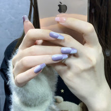 Load image into Gallery viewer, Handmade custom nail art wears nail flashes and high-quality fake nails(3203)