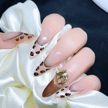 Load image into Gallery viewer, Handmade custom nail art wears nail flashes and high-quality fake nails(241231)