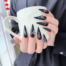 Load image into Gallery viewer, Handmade custom nail art wears nail flashes and high-quality fake nails(29499)