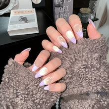 Load image into Gallery viewer, Handmade custom nail art wears nail flashes and high-quality fake nails(HX004)