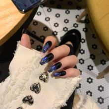 Load image into Gallery viewer, Handmade custom nail art wears nail flashes and high-quality fake nails(16101)