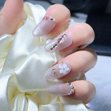 Load image into Gallery viewer, Handmade custom nail art wears nail flashes and high-quality fake nails（241113）