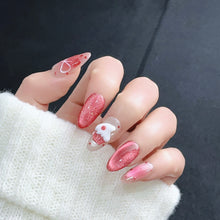 Load image into Gallery viewer, Handmade custom nail art wears nail flashes and high-quality fake nails(241296)