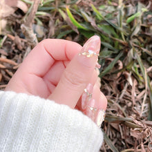 Load image into Gallery viewer, Handmade custom nail art wears nail flashes and high-quality fake nails(241299)