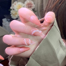 Load image into Gallery viewer, Handmade custom nail art wears nail flashes and high-quality fake nails(19572)