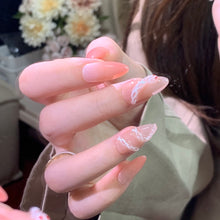 Load image into Gallery viewer, Handmade custom nail art wears nail flashes and high-quality fake nails(19572)