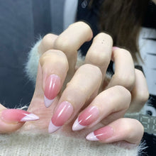 Load image into Gallery viewer, Handmade custom nail art wears nail flashes and high-quality fake nails(19434)