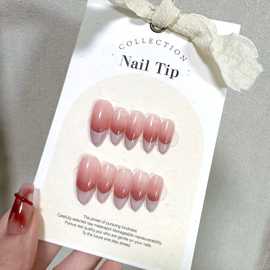 Handmade custom nail art wears nail flashes and high-quality fake nails(19434)