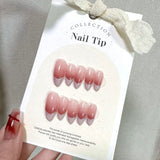 Handmade custom nail art wears nail flashes and high-quality fake nails(19434)
