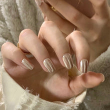 Load image into Gallery viewer, Handmade custom nail art wears nail flashes and high-quality fake nails(19288)