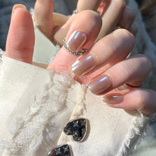 Load image into Gallery viewer, Handmade custom nail art wears nail flashes and high-quality fake nails(19288)