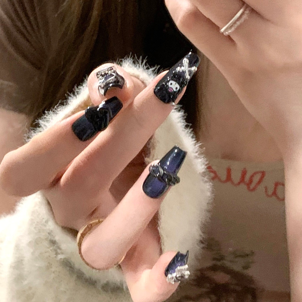 Handmade custom nail art wears nail flashes and high-quality fake nails(29130)