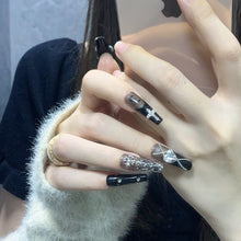 Load image into Gallery viewer, Handmade custom nail art wears nail flashes and high-quality fake nails(29127)