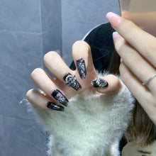 Load image into Gallery viewer, Handmade custom nail art wears nail flashes and high-quality fake nails(29135)