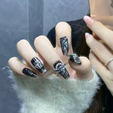 Load image into Gallery viewer, Handmade custom nail art wears nail flashes and high-quality fake nails(29135)