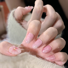 Load image into Gallery viewer, Handmade custom nail art wears nail flashes and high-quality fake nails(29168)