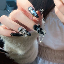Load image into Gallery viewer, Handmade custom nail art wears nail flashes and high-quality fake nails(29197)