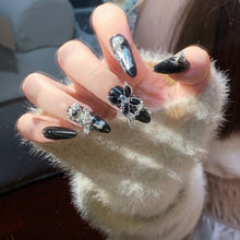 Load image into Gallery viewer, Handmade custom nail art wears nail flashes and high-quality fake nails(29197)