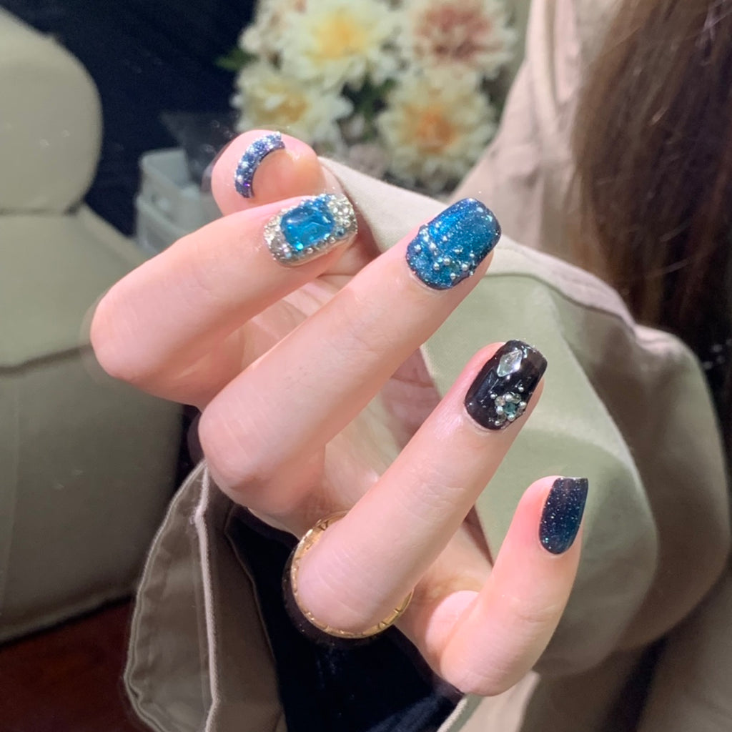 Handmade custom nail art wears nail flashes and high-quality fake nails(29210)