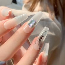 Load image into Gallery viewer, Handmade custom nail art wears nail flashes and high-quality fake nails(29214)