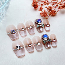Load image into Gallery viewer, Handmade custom nail art wears nail flashes and high-quality fake nails(29533)