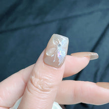 Load image into Gallery viewer, Handmade custom nail art wears nail flashes and high-quality fake nails(29531)