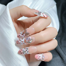 Load image into Gallery viewer, Handmade custom nail art wears nail flashes and high-quality fake nails(29529)