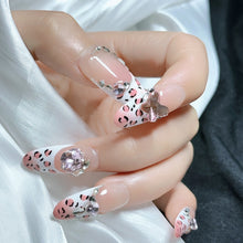 Load image into Gallery viewer, Handmade custom nail art wears nail flashes and high-quality fake nails(29529)