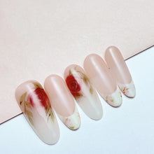Load image into Gallery viewer, Handmade custom nail art wears nail flashes and high-quality fake nails(29521)