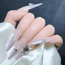 Load image into Gallery viewer, Handmade custom nail art wears nail flashes and high-quality fake nails（3291）