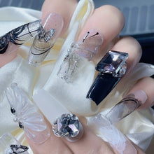 Load image into Gallery viewer, Handmade custom nail art wears nail flashes and high-quality fake nails(3290)