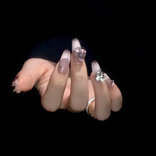 Load image into Gallery viewer, Handmade custom nail art wears nail flashes and high-quality fake nails(3215)