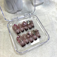 Load image into Gallery viewer, Handmade custom nail art wears nail flashes and high-quality fake nails(3215)