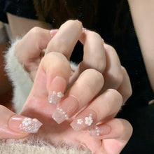Load image into Gallery viewer, Handmade custom nail art wears nail flashes and high-quality fake nails(16127)