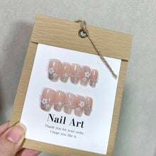 Load image into Gallery viewer, Handmade custom nail art wears nail flashes and high-quality fake nails(16127)