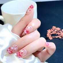 Load image into Gallery viewer, Handmade custom nail art wears nail flashes and high-quality fake nails(16138)