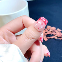 Load image into Gallery viewer, Handmade custom nail art wears nail flashes and high-quality fake nails(16138)