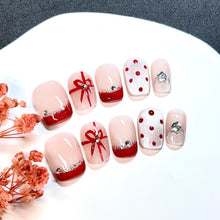 Load image into Gallery viewer, Handmade custom nail art wears nail flashes and high-quality fake nails(16139)