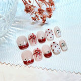 Handmade custom nail art wears nail flashes and high-quality fake nails(16139)