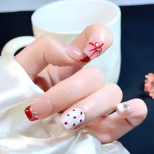 Load image into Gallery viewer, Handmade custom nail art wears nail flashes and high-quality fake nails(16139)
