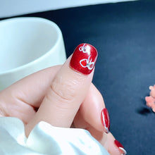 Load image into Gallery viewer, Handmade custom nail art wears nail flashes and high-quality fake nails(16140)