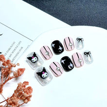 Load image into Gallery viewer, Handmade custom nail art wears nail flashes and high-quality fake nails(16142)