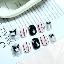 Load image into Gallery viewer, Handmade custom nail art wears nail flashes and high-quality fake nails(16142)