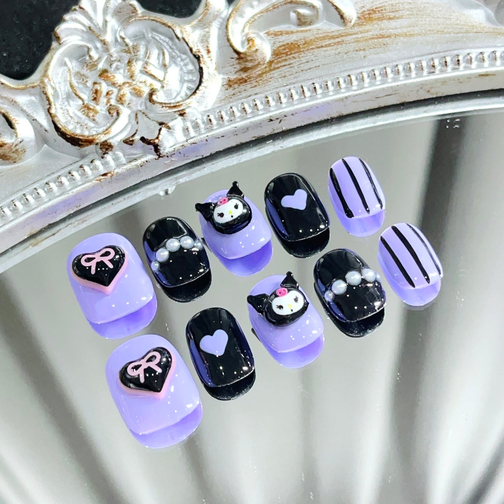 Handmade custom nail art wears nail flashes and high-quality fake nails(16143)