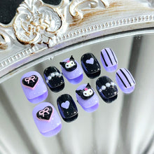 Load image into Gallery viewer, Handmade custom nail art wears nail flashes and high-quality fake nails(16143)