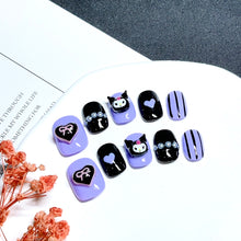 Load image into Gallery viewer, Handmade custom nail art wears nail flashes and high-quality fake nails(16143)