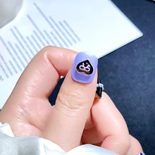 Load image into Gallery viewer, Handmade custom nail art wears nail flashes and high-quality fake nails(16143)