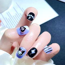 Load image into Gallery viewer, Handmade custom nail art wears nail flashes and high-quality fake nails(16143)